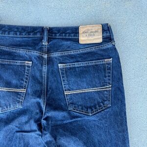 Abercrombie & Fitch Men's Skinny Jeans 34x34 Fly Button Down